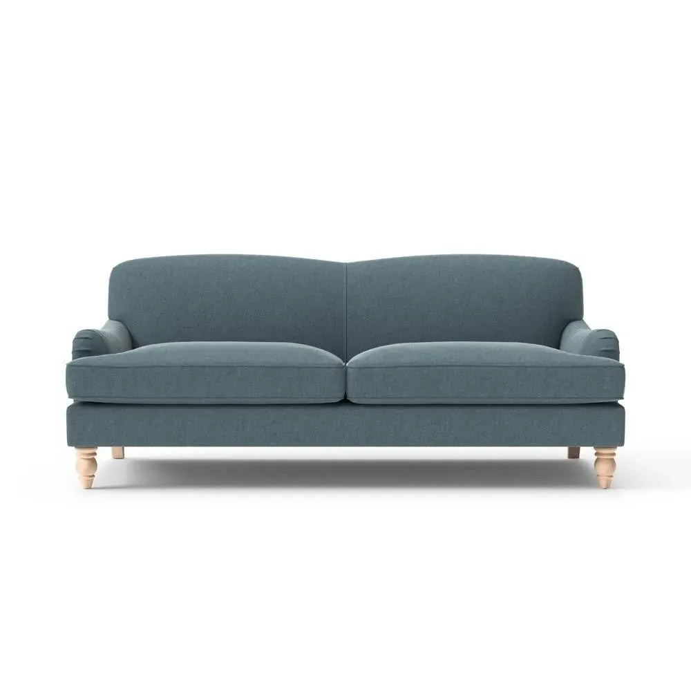 4-Seater Sofa - Teal, Eco Chenille