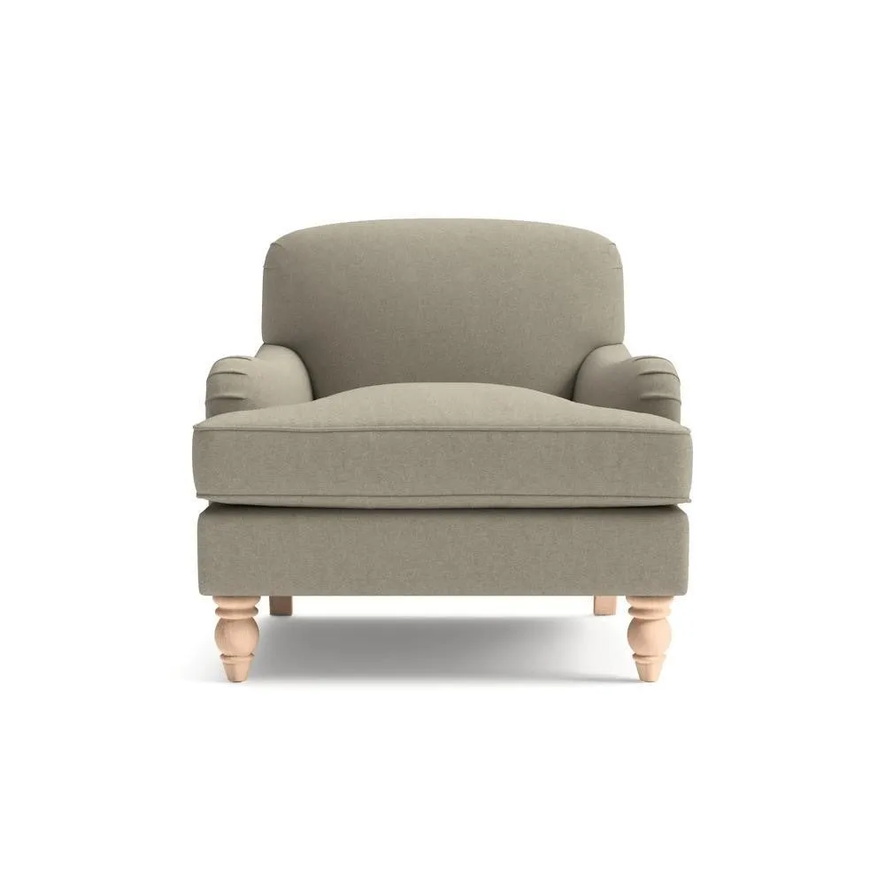 Armchair - Mid Grey, House Linen Mix