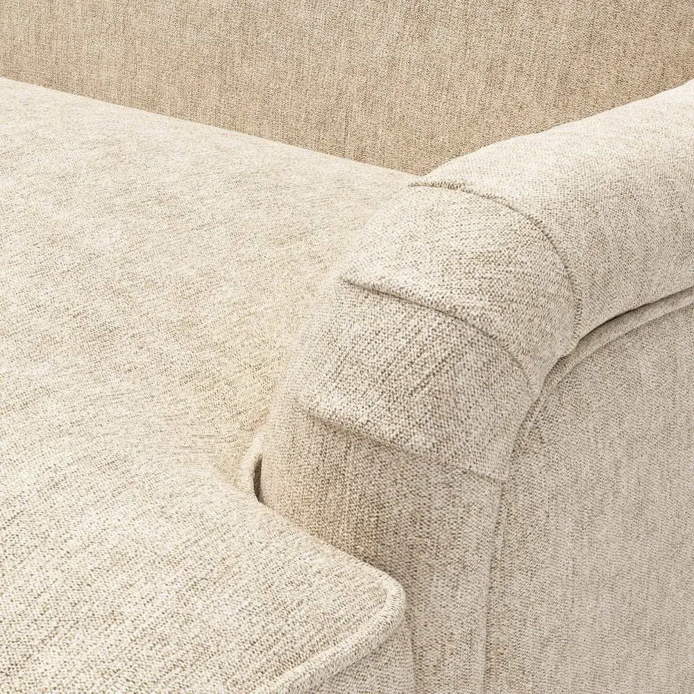 Armchair - Natural, Aquaclean Oxford