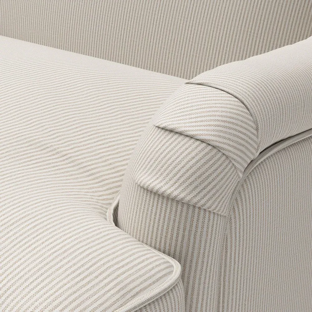 Armchair - Natural, Broadway Stripe