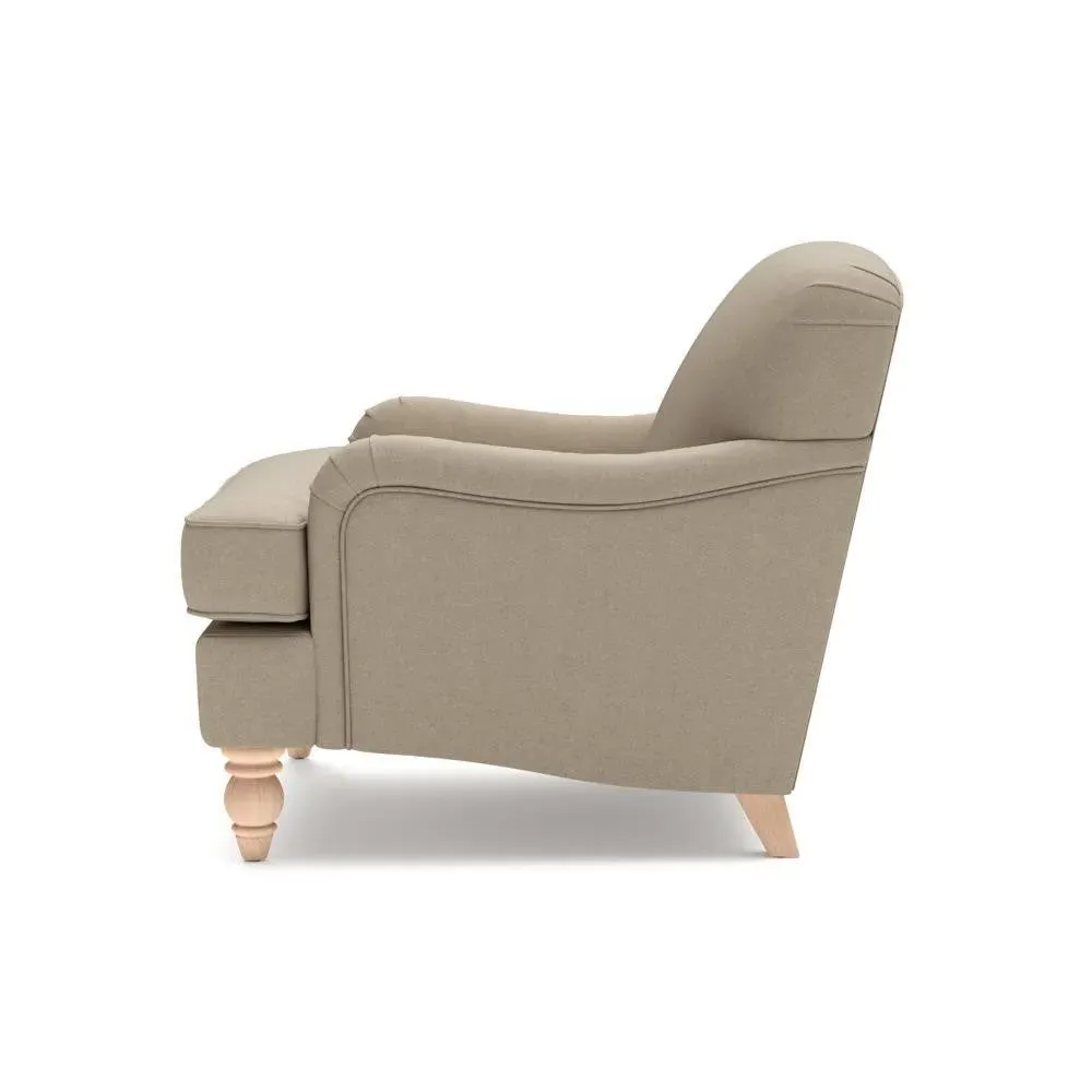 Armchair - Natural, House Linen Mix