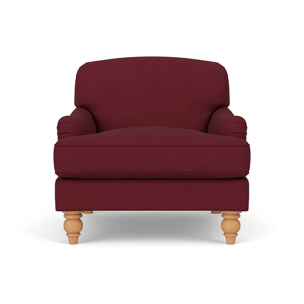 Armchair - Rosehip, House Linen Mix alternate view