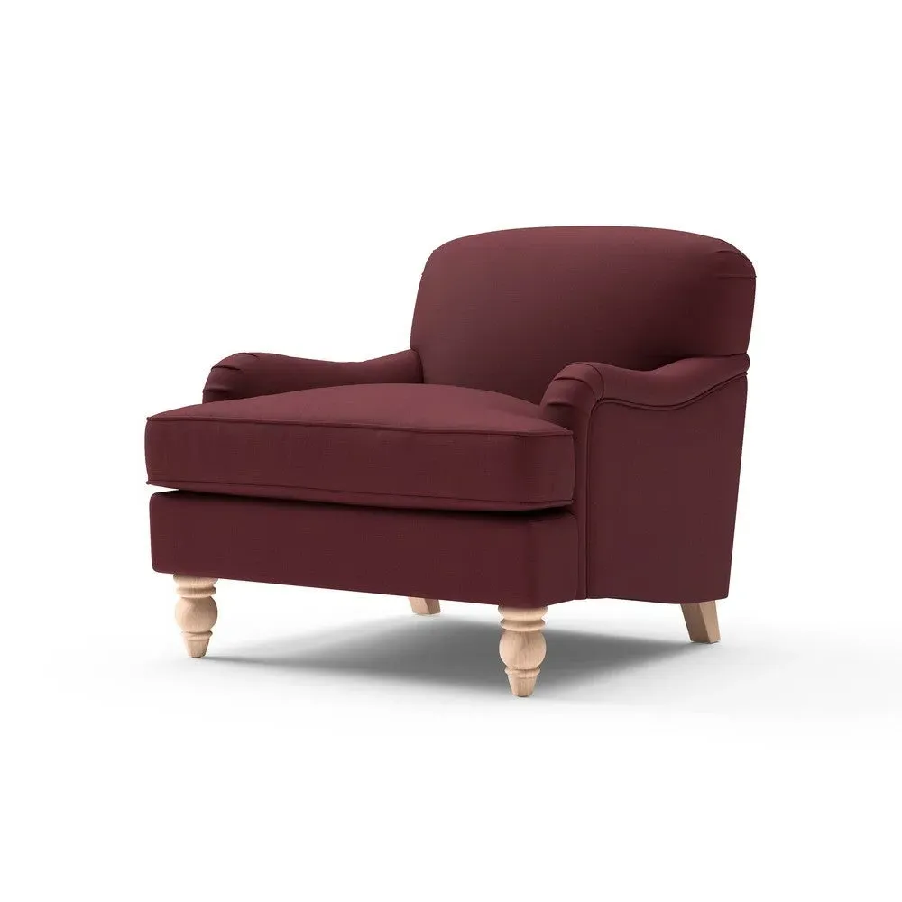 Armchair - Rosehip, House Linen Mix