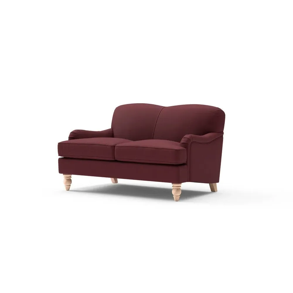 Ashbee 2-Seater Sofa - Red, House Linen Mix