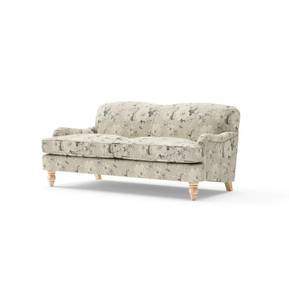 Ashbee 3-Seater Sofa - Clay, Broadway Floral