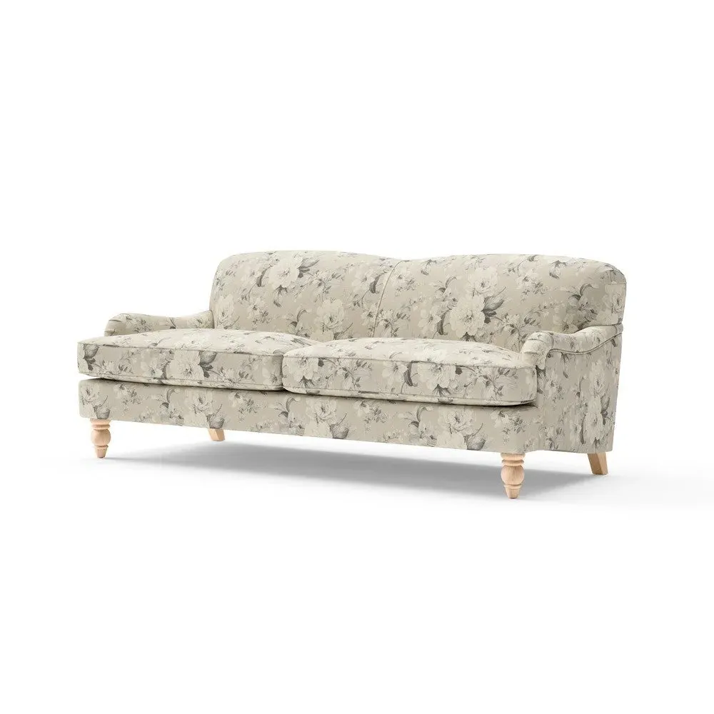 Ashbee 4-Seater Sofa - Clay, Broadway Floral