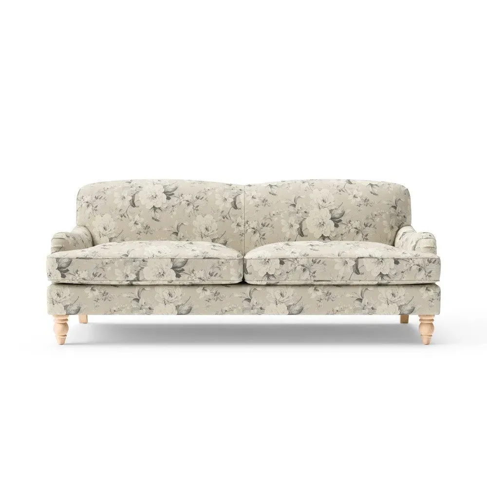 Ashbee 4-Seater Sofa - Clay, Broadway Floral