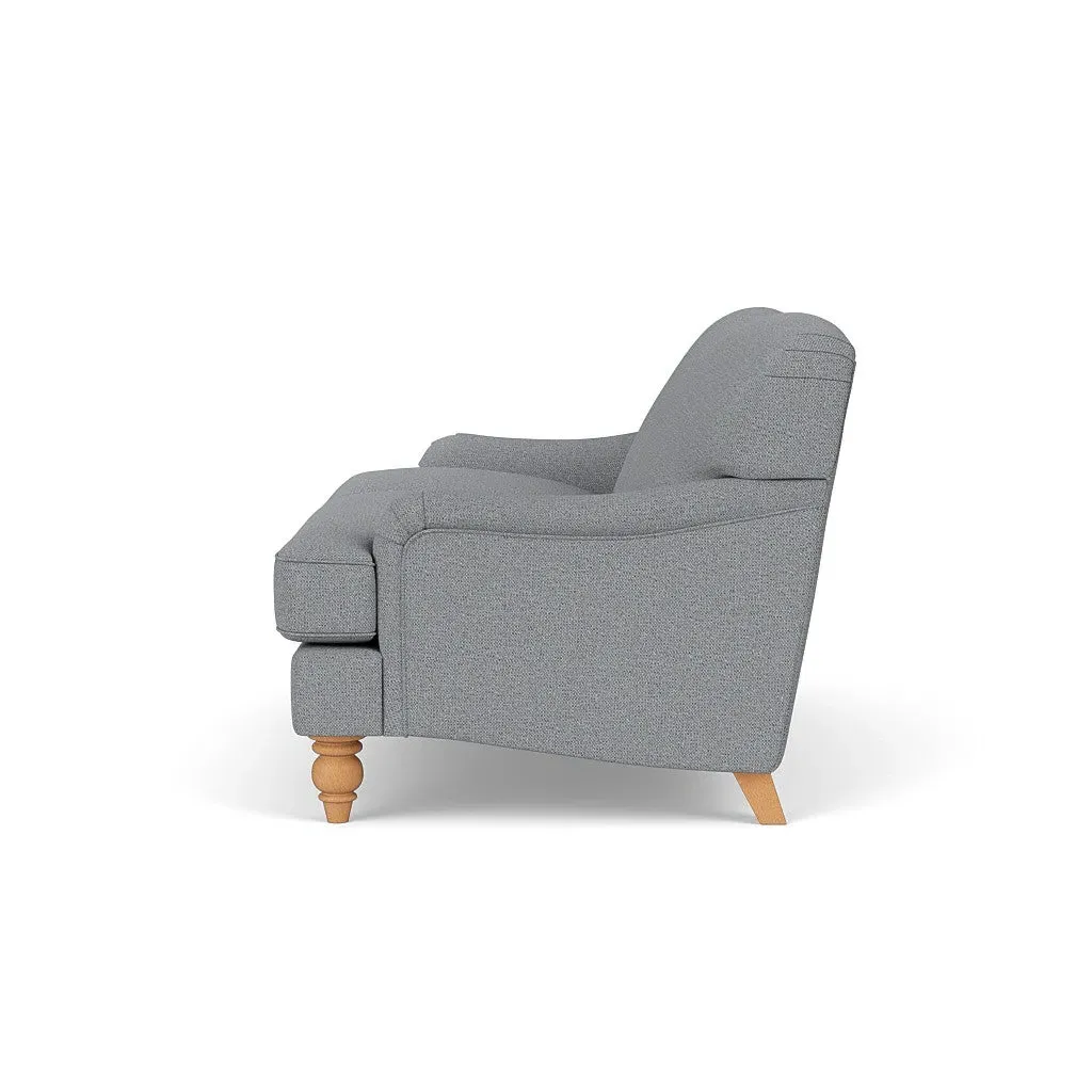 Large 2-Seater Sofa - Blue, House Weave