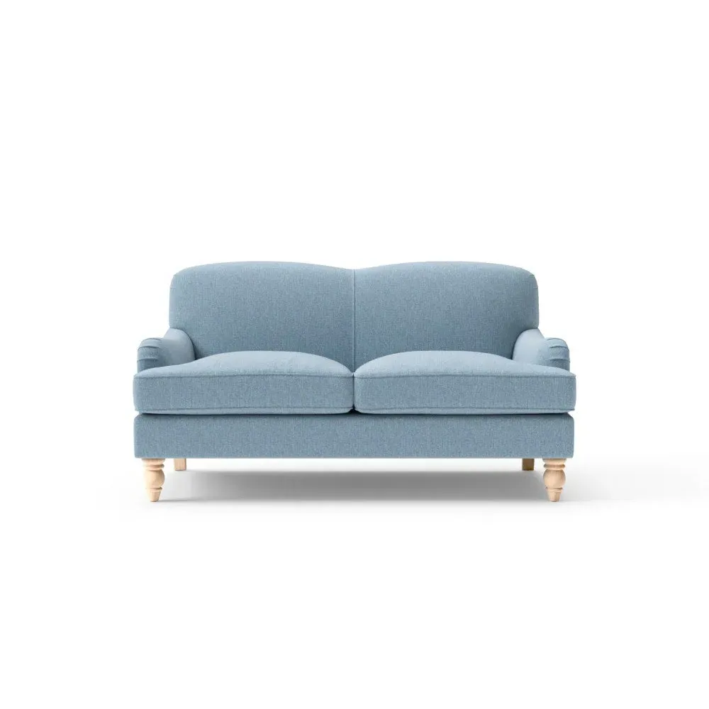Large 2-Seater Sofa - Teal, Rustic Weave