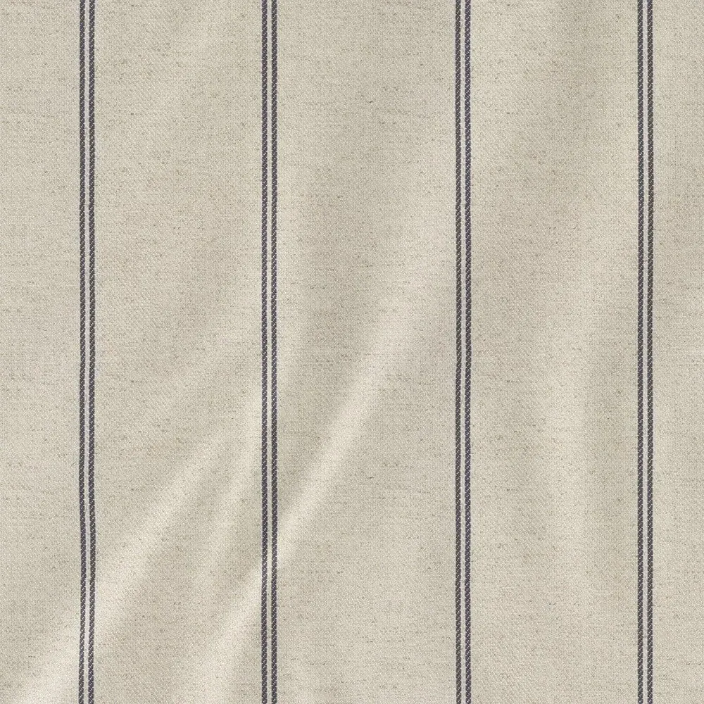 Compton Stripe 2-Seater Sofa - Charcoal by The Cotswold Company, image 4