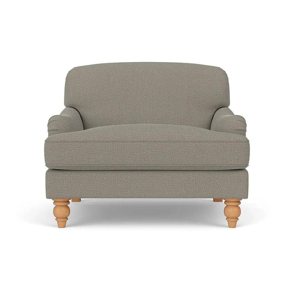 Love Seat - Flax, Rustic Weave by The Cotswold Company, image 2