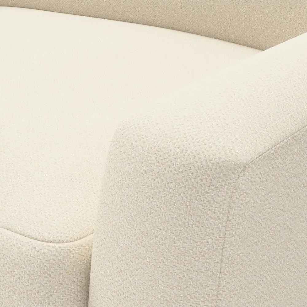 3 Seater Sofa - Cream, House Weave