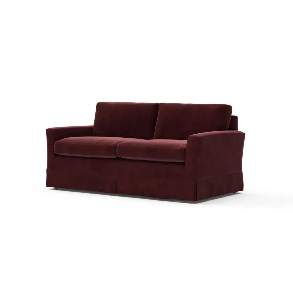 3-Seater Sofa - Dark Rosehip, Matt Velvet