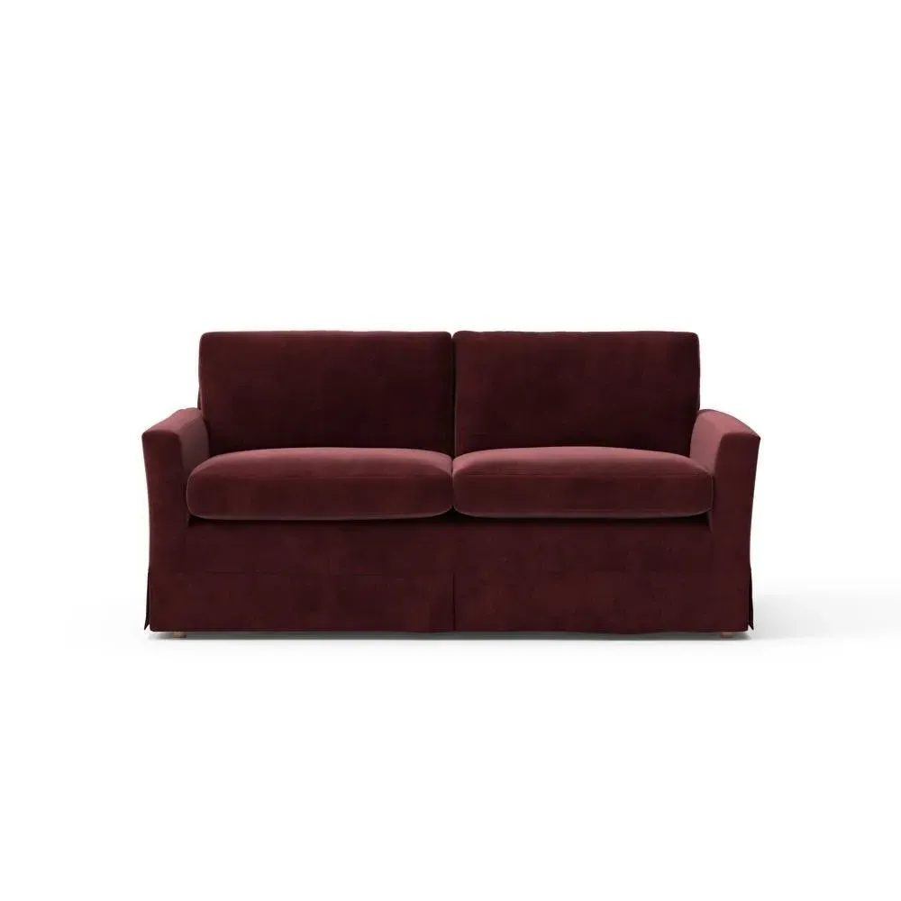 3-Seater Sofa - Dark Rosehip, Matt Velvet image