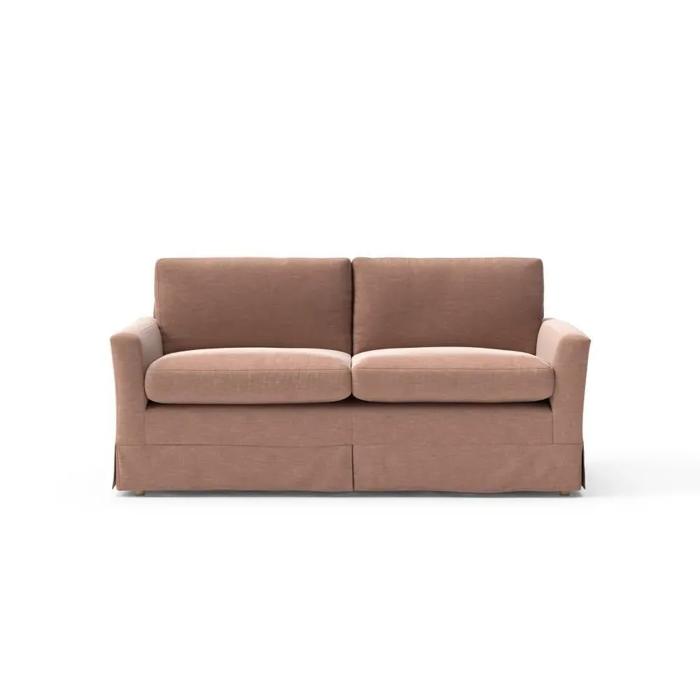 3-Seater Sofa - Dusky Rose, Eco Chenille image