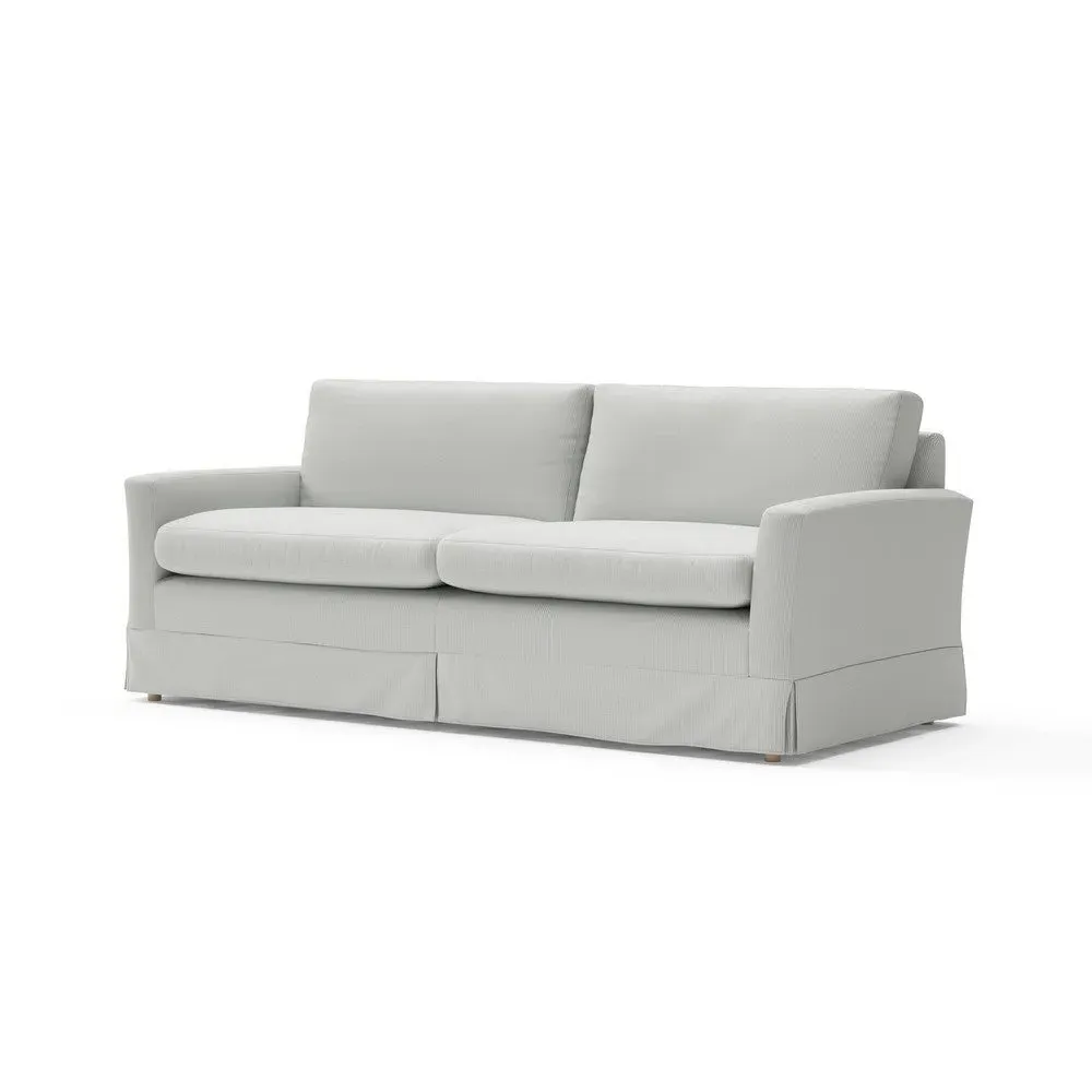 4-Seater Sofa Broadway Stripe - Duck Egg