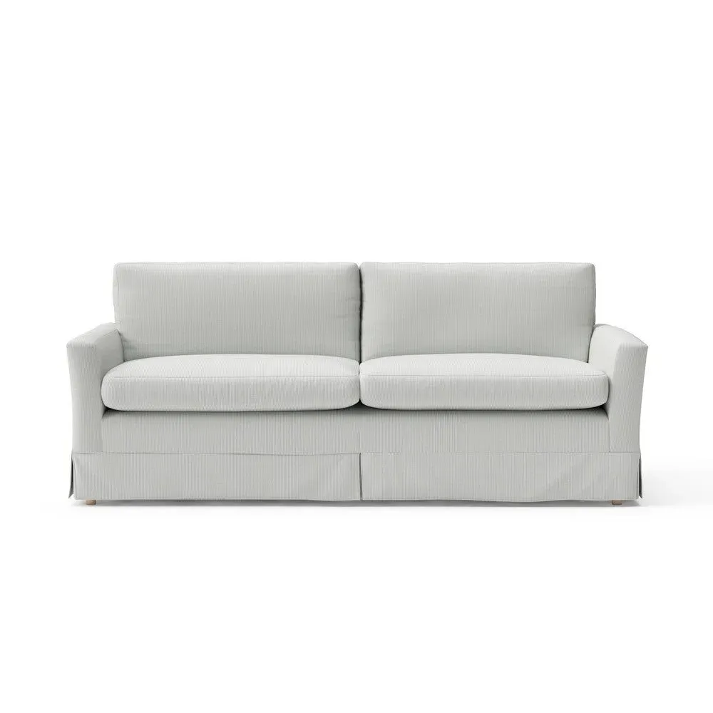 4-Seater Sofa Broadway Stripe - Duck Egg image