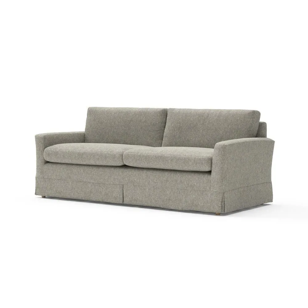 4-Seater Sofa - Green, Aquaclean Oxford