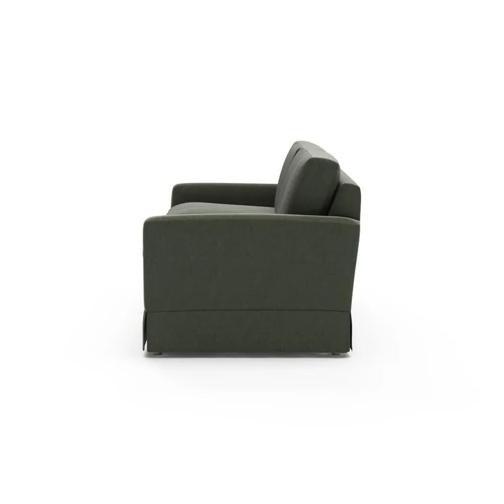 4-Seater Sofa - Green, Eco Chenille