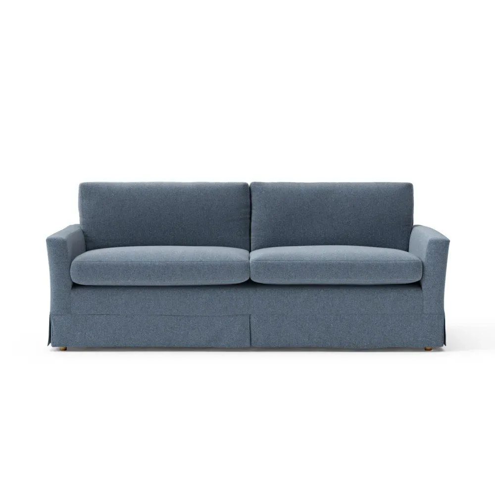 4-Seater Sofa - Indigo, Rustic Weave image