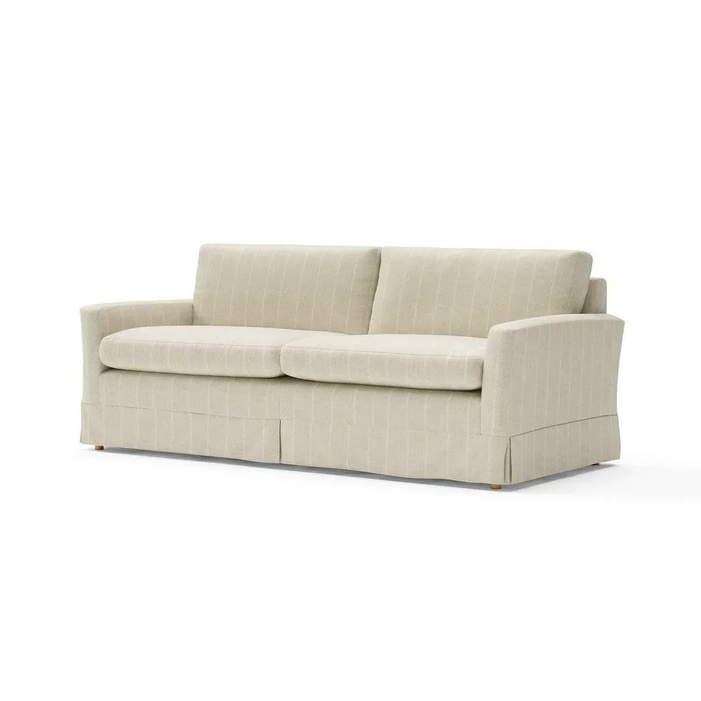 4-Seater Sofa - Natural, Compton Stripe