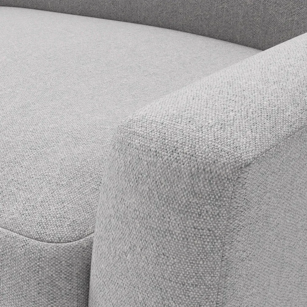 Armchair - Grey, Rustic Weave