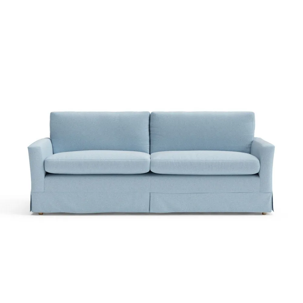 Austen 4-Seater Sofa - Blue, Linen image