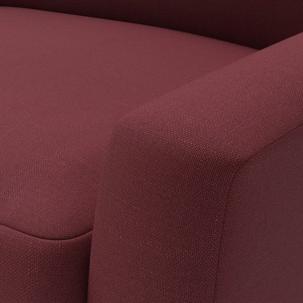 Austen 4-Seater Sofa - Red, House Linen Mix