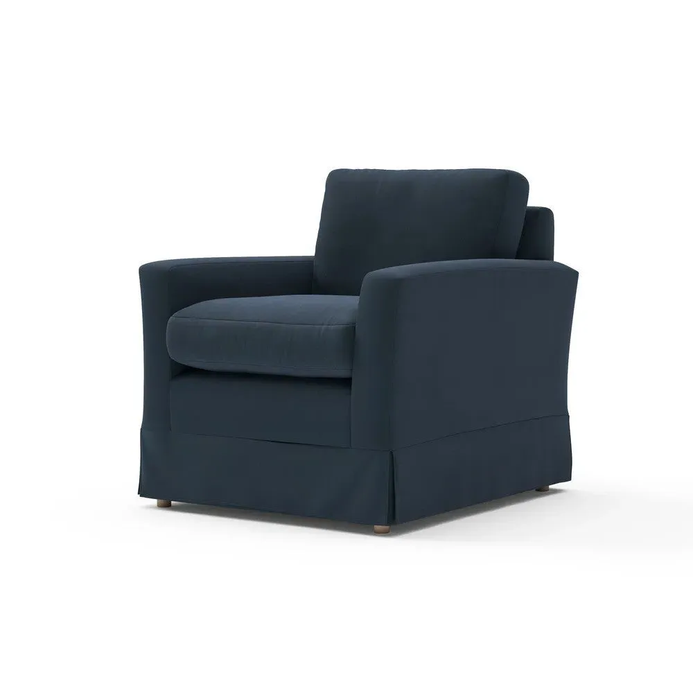 Austen Armchair - Night Sky, Matt Velvet