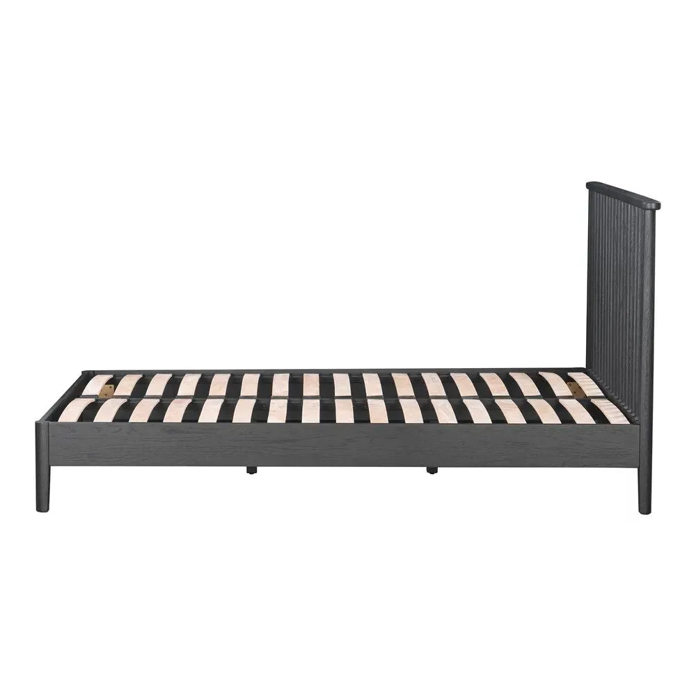 Berkeley Black Oak Superking Bed Frame - Black