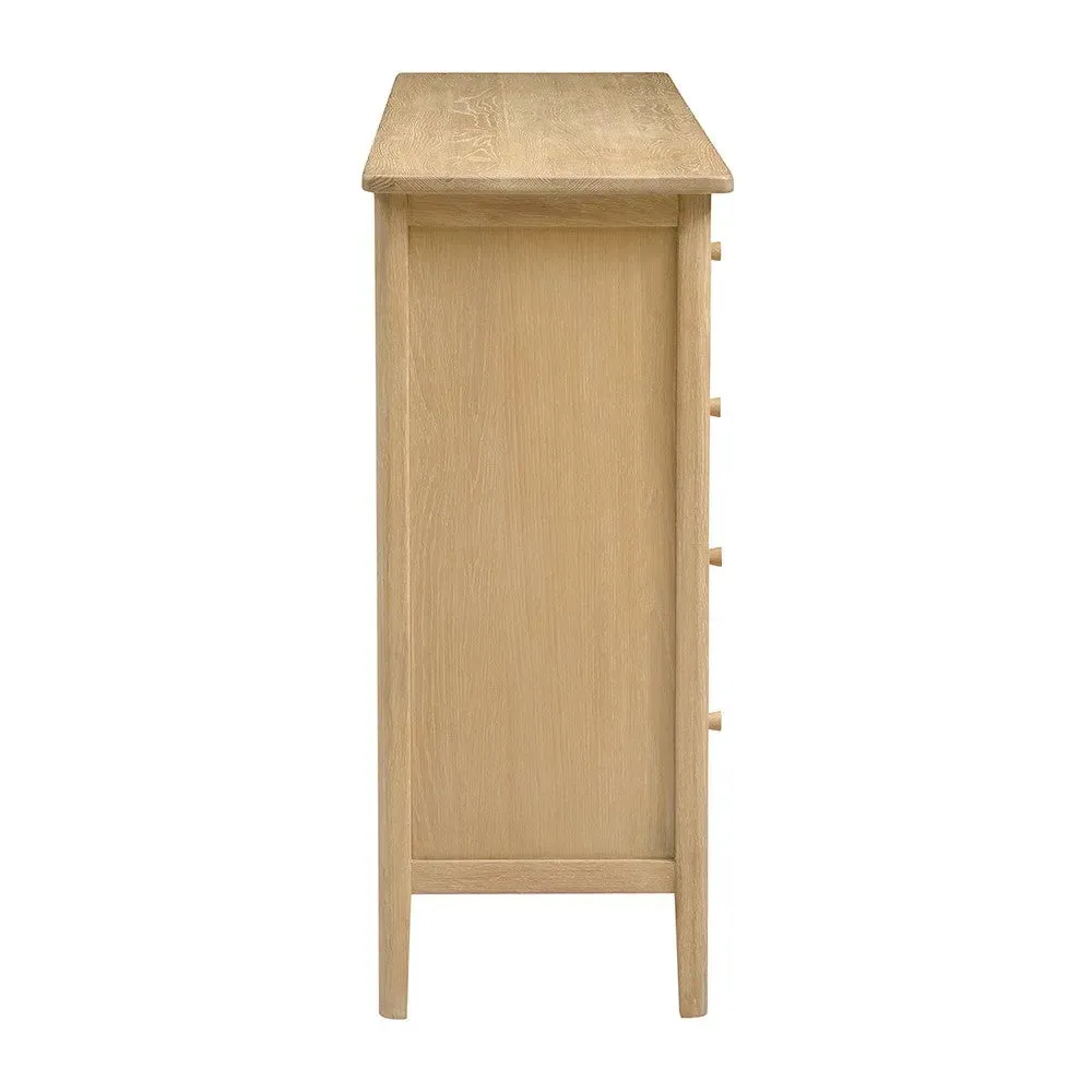 Berkeley Nordic Oak 10 Drawer Chest - Oak