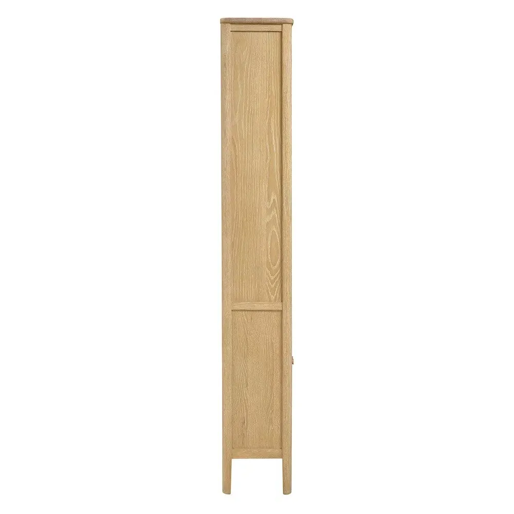 Alcove Bookcase with Storage - Nordic Oak by The Cotswold Company, image 5