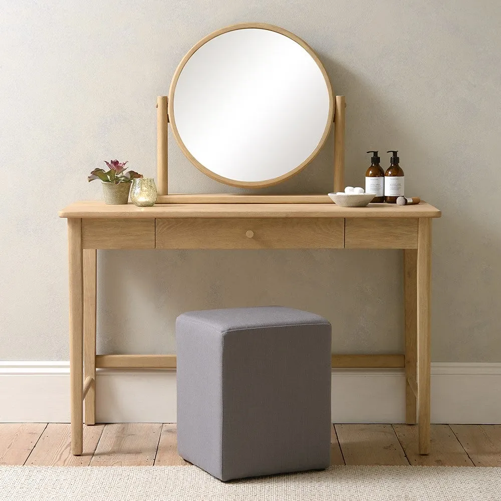 Berkeley Nordic Oak Console Dressing Table - Oak