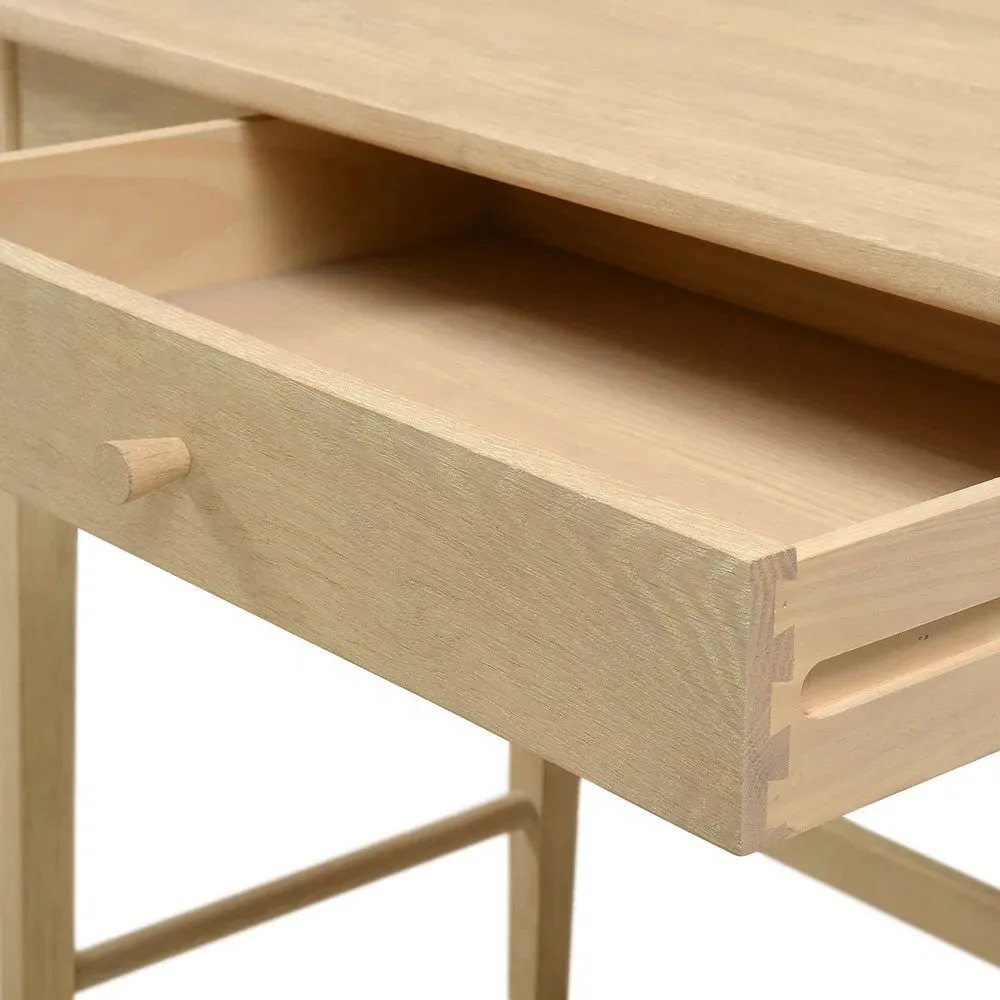 Berkeley Nordic Oak Console Dressing Table - Oak