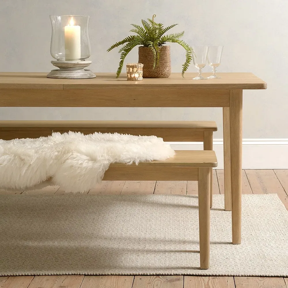 Berkeley Nordic Oak Dining Bench - Natural Oak