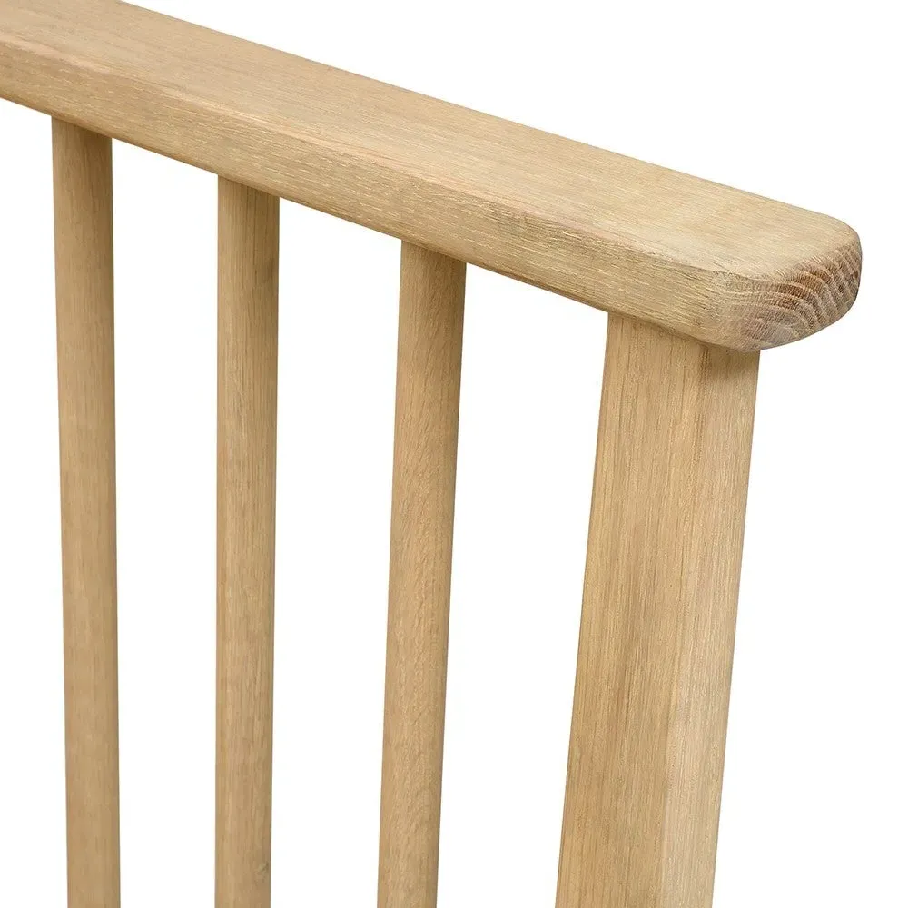 Berkeley Nordic Oak Double Bed Frame - Oak