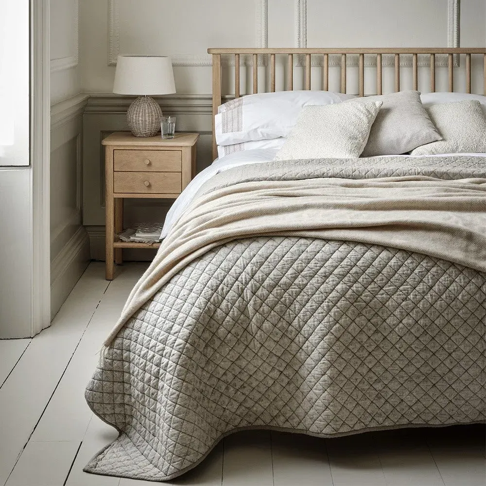 Berkeley Nordic Oak Double Bed Frame - Oak image