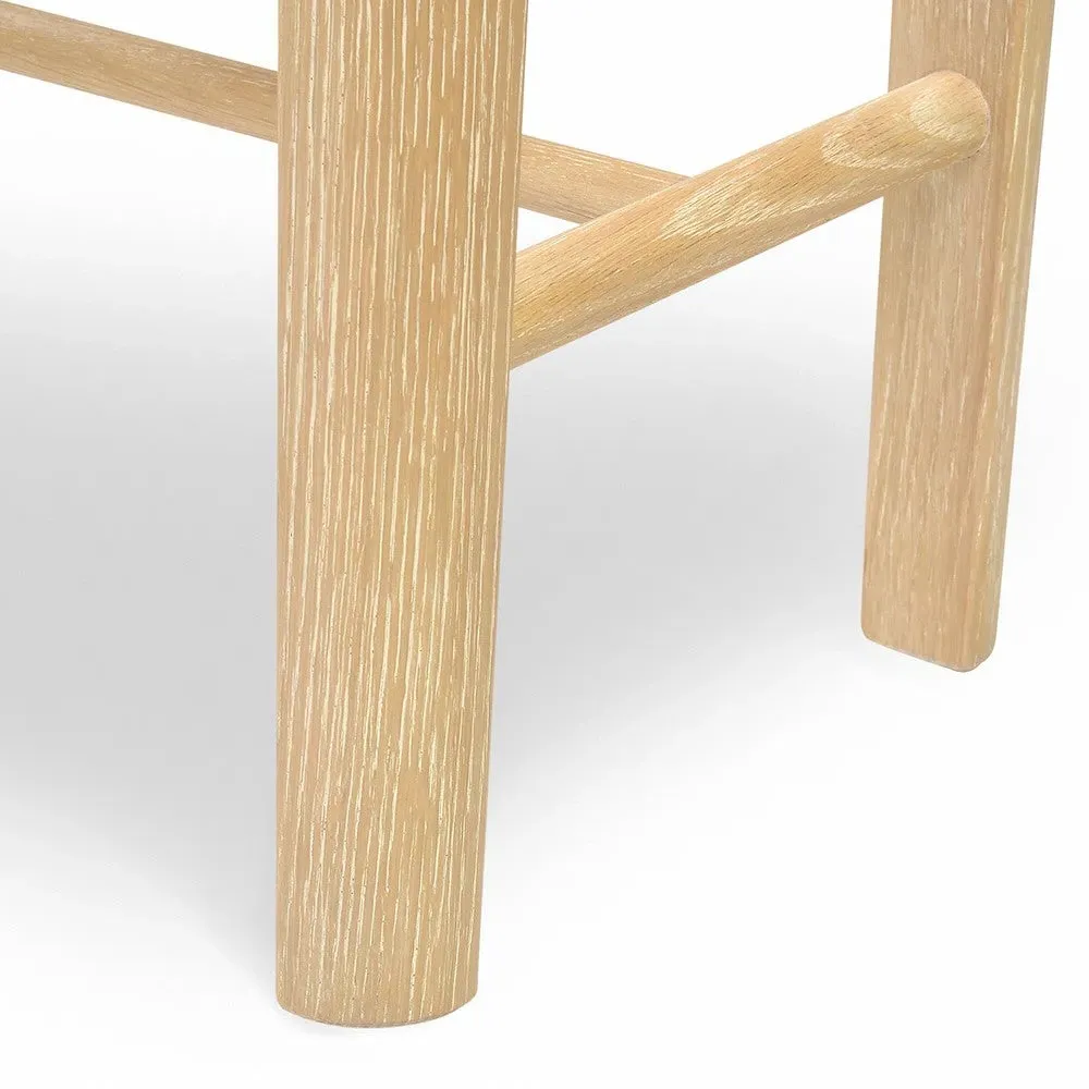 Berkeley Nordic Oak Dressing Table Stool - Oak