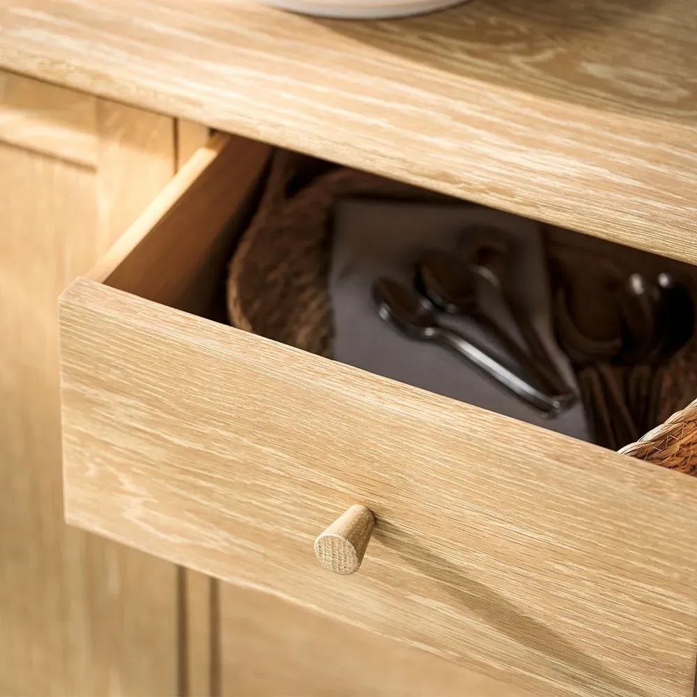 Berkeley Nordic Oak Grand Sideboard - Oak