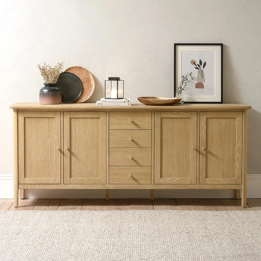 Berkeley Nordic Oak Grand Sideboard - Oak