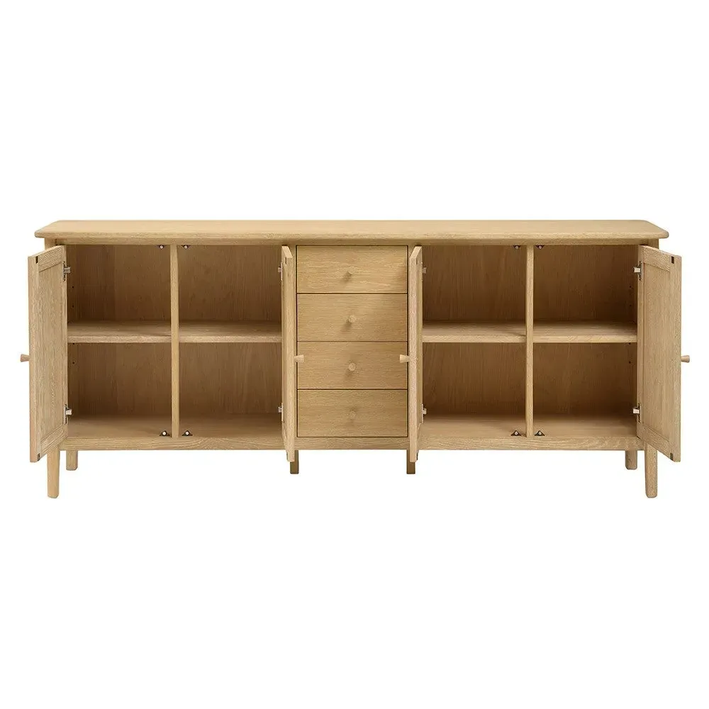 Berkeley Nordic Oak Grand Sideboard - Oak