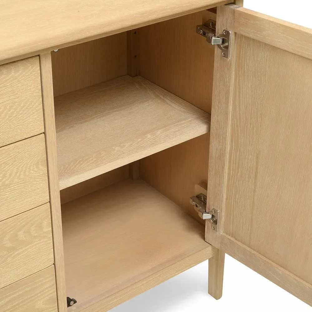 Berkeley Nordic Oak Small Sideboard - Oak