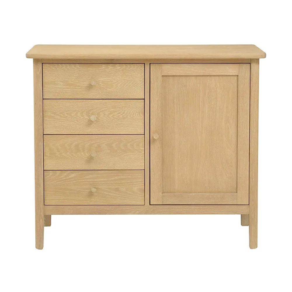Berkeley Nordic Oak Small Sideboard - Oak