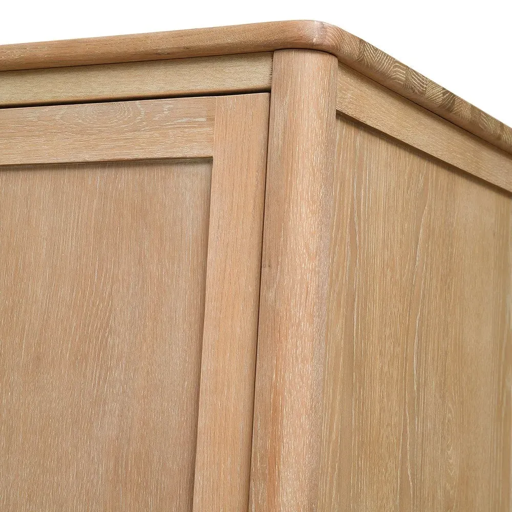 Berkeley Nordic Oak Triple Wardrobe - Oak