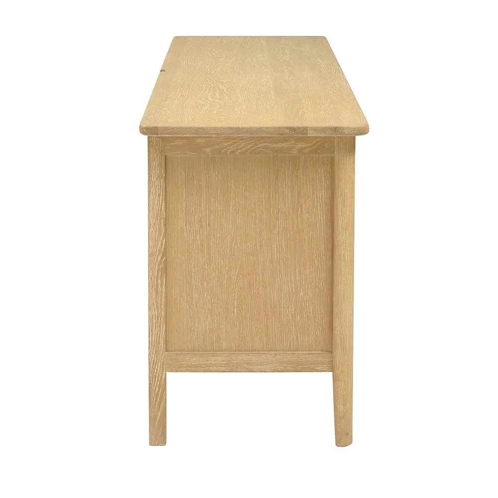 Berkeley Nordic Oak TV Unit with Storage - Oak