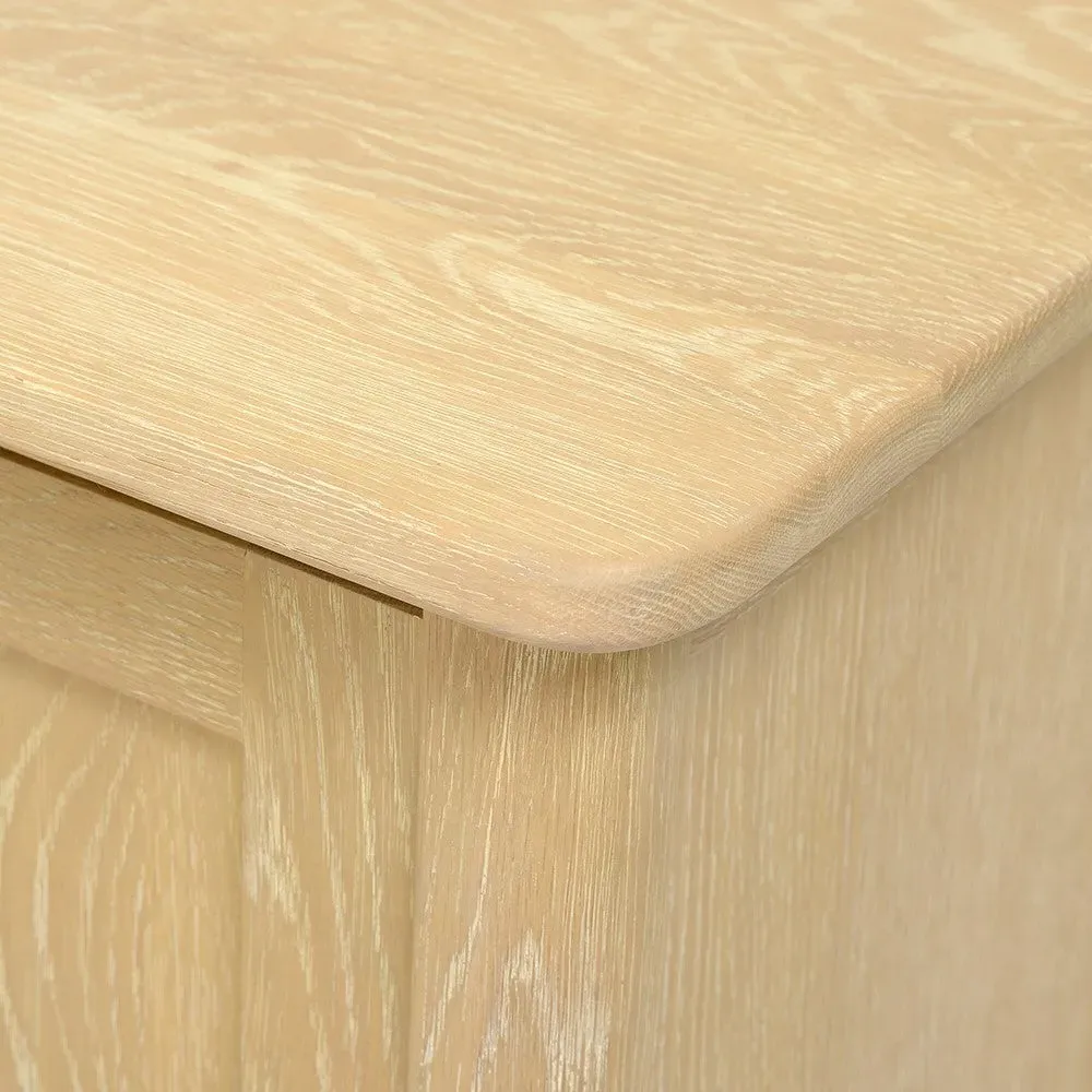 Berkeley Nordic Oak TV Unit with Storage - Oak