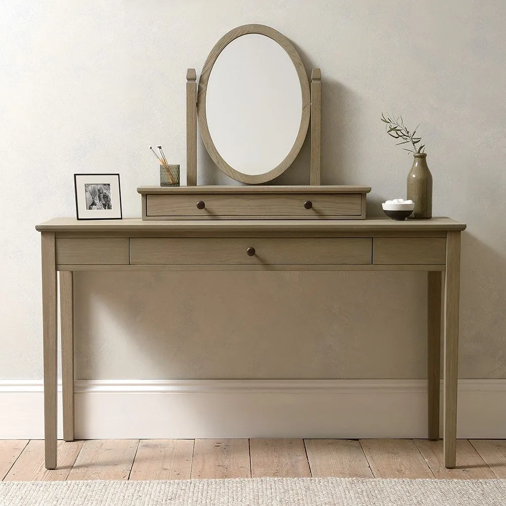 Bibury Dressing Table - Brown, Oak