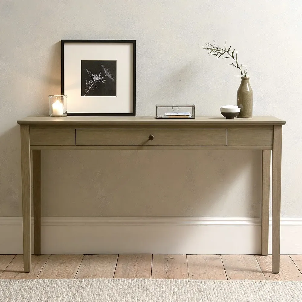 Bibury Dressing Table - Brown, Oak image