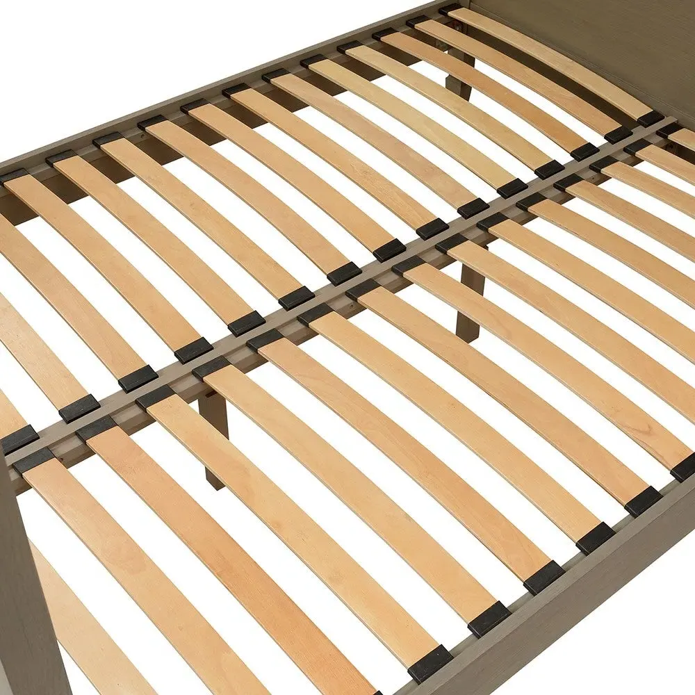 Bibury King Size 4-Poster Bed - Brown, Oak