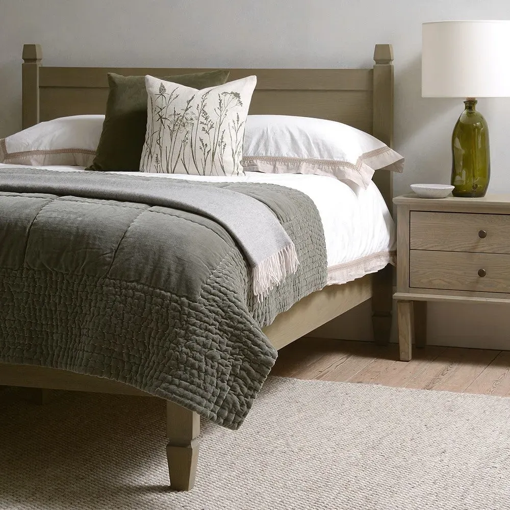 Bibury Super King Bed Frame - Brown, Oak image